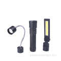 Rechargeable Tactical Flashlight Multifunction 3 In 1 Working Magnetic Led Flashlight Factory